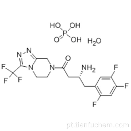 Monohydrate CAS 654671-77-9 do fosfato de Sitagliptin